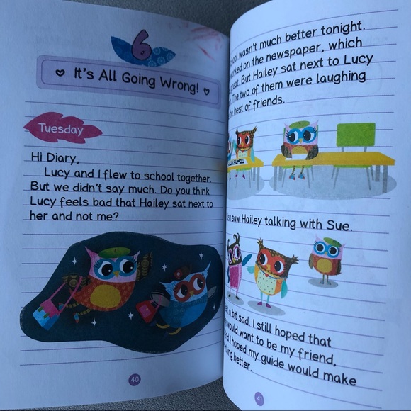 Set of 4 ~ Owl Diaries ~ Books #1-4 - Picture 11 of 12